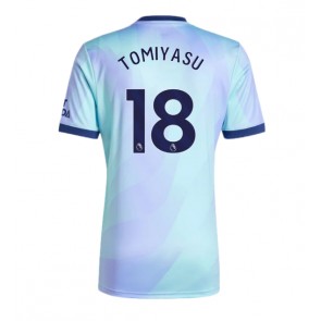 Billiga Arsenal Takehiro Tomiyasu #18 Tredjeställ 2024-25 Kortärmad